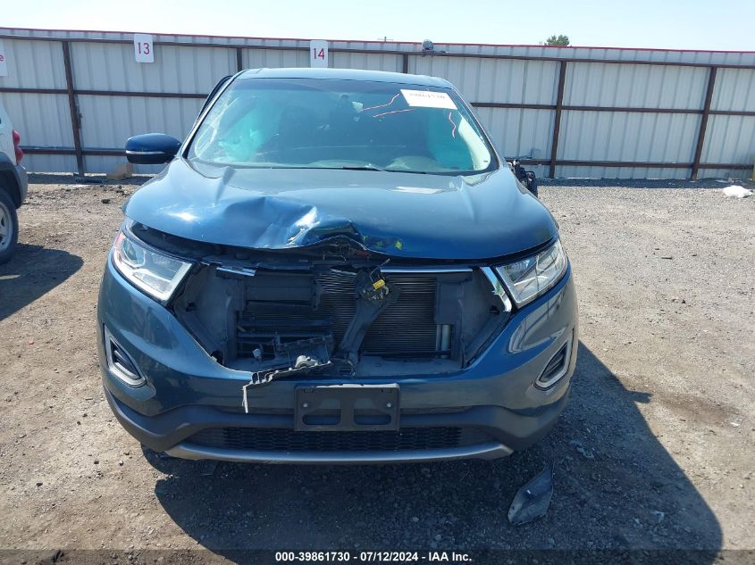 2016 Ford Edge Titanium VIN: 2FMPK4K96GBB42322 Lot: 39861730