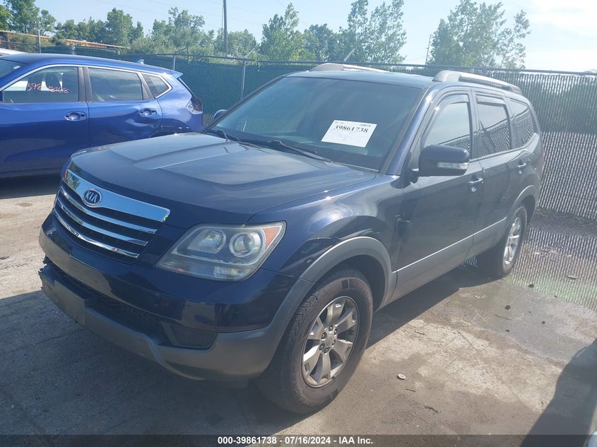 2009 Kia Borrego Lx/Ex VIN: KNDJH741995016724 Lot: 39861738