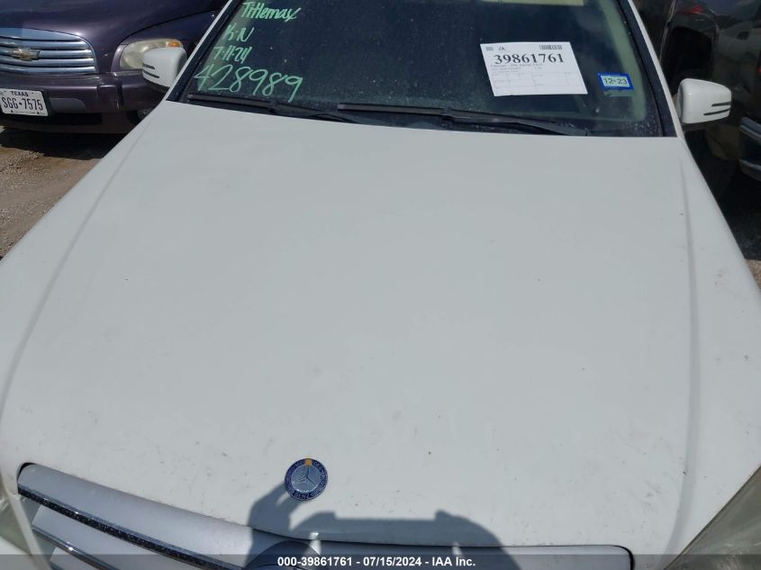 2010 Mercedes-Benz C 300 Luxury/Sport VIN: WDDGF5EB1AF428989 Lot: 39861761