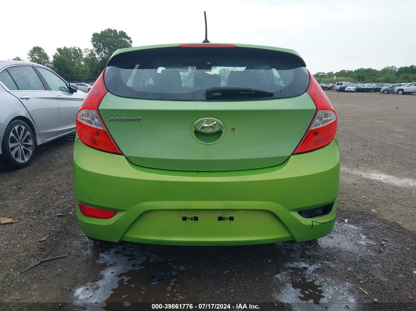 2012 Hyundai Accent Se VIN: KMHCU5AE6CU030749 Lot: 39861776