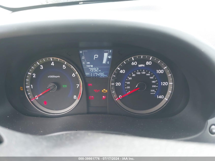 2012 Hyundai Accent Se VIN: KMHCU5AE6CU030749 Lot: 39861776