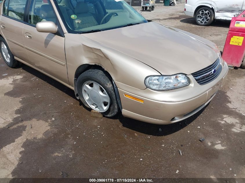 2001 Chevrolet Malibu Ls VIN: 1G1NE52JX16118445 Lot: 39861778