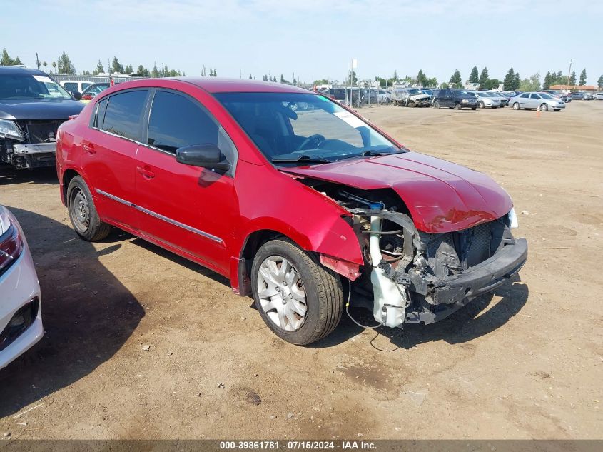 2012 Nissan Sentra 2.0 S VIN: 3N1AB6AP3CL753156 Lot: 39861781