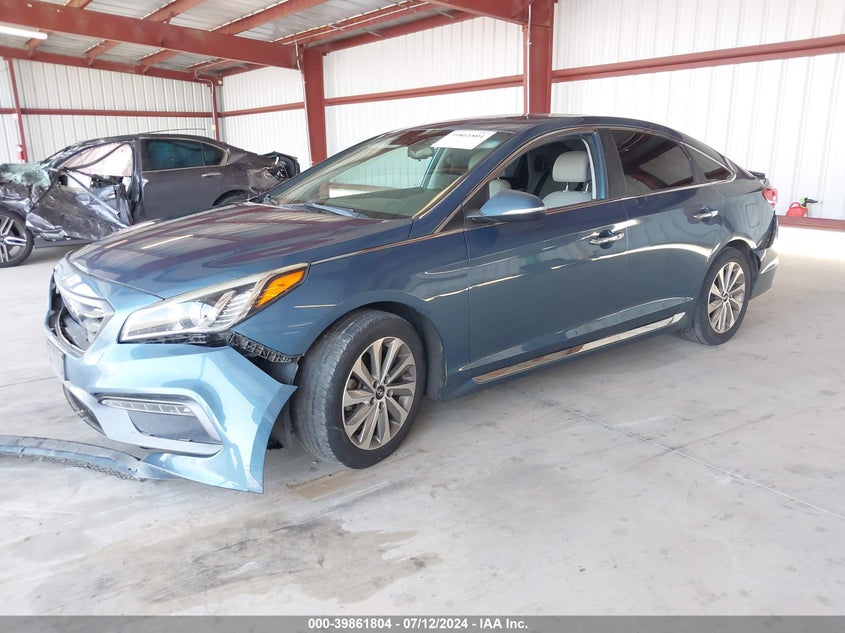 VIN 5NPE34AF5HH488058 2017 HYUNDAI SONATA SPORT