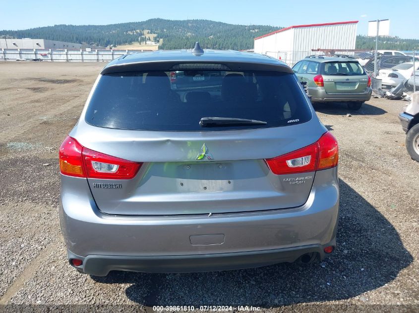 2017 Mitsubishi Outlander Sport 2.0 Es VIN: JA4AR3AU8HZ043158 Lot: 39861810