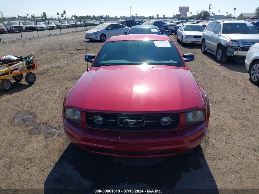 2006 Ford Mustang V6 VIN: 1ZVFT80N765216044 Lot: 39861819