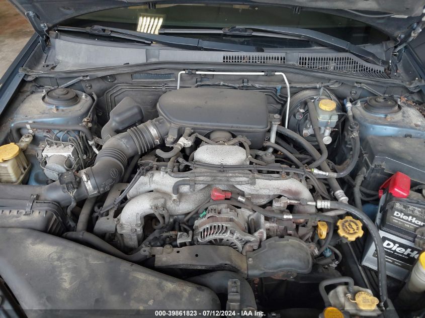 2006 Subaru Outback 2.5I VIN: 4S4BP61C567306204 Lot: 39861823