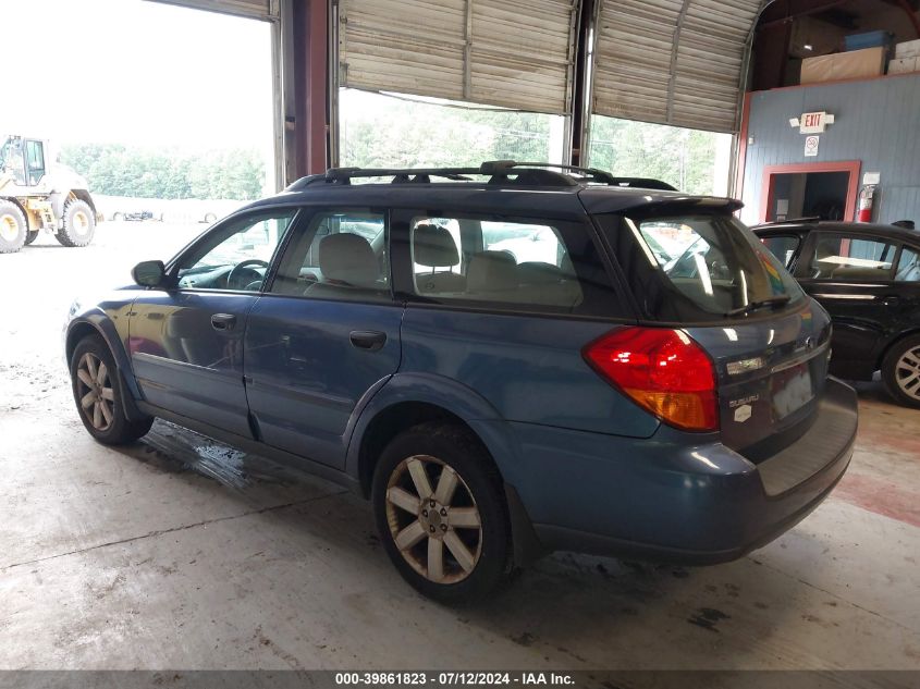 4S4BP61C567306204 | 2006 SUBARU OUTBACK