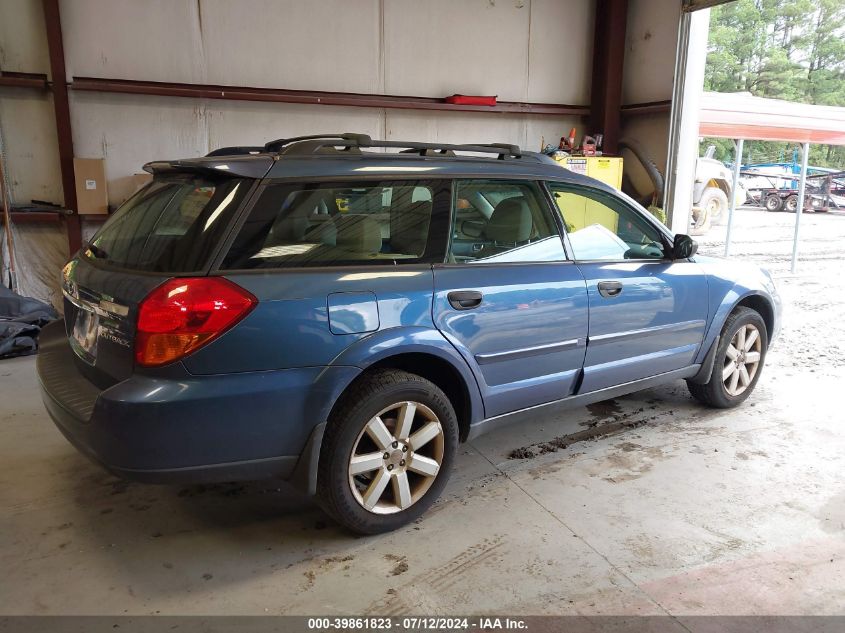 4S4BP61C567306204 | 2006 SUBARU OUTBACK