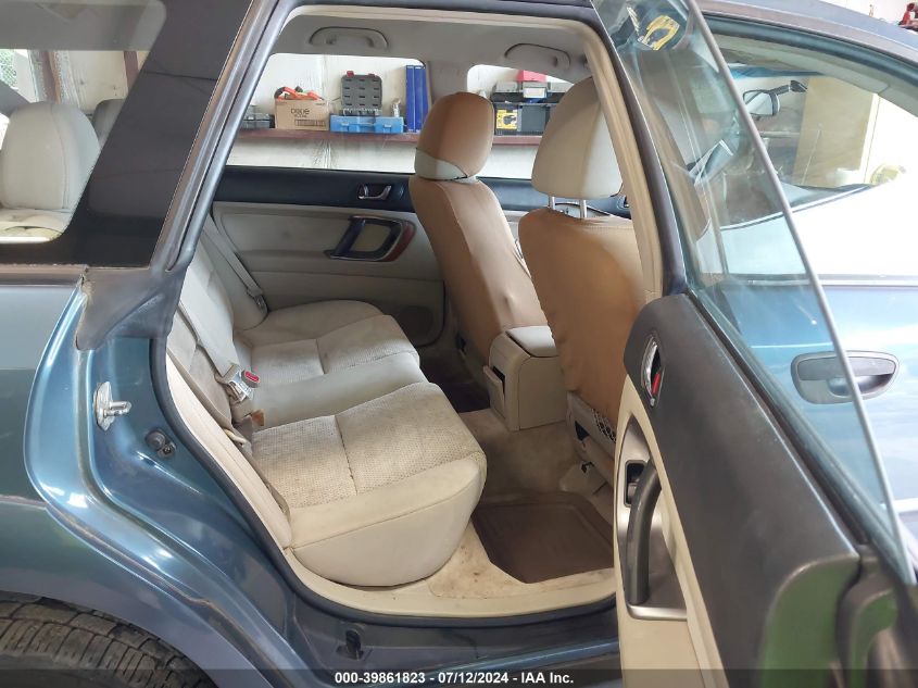 2006 Subaru Outback 2.5I VIN: 4S4BP61C567306204 Lot: 39861823