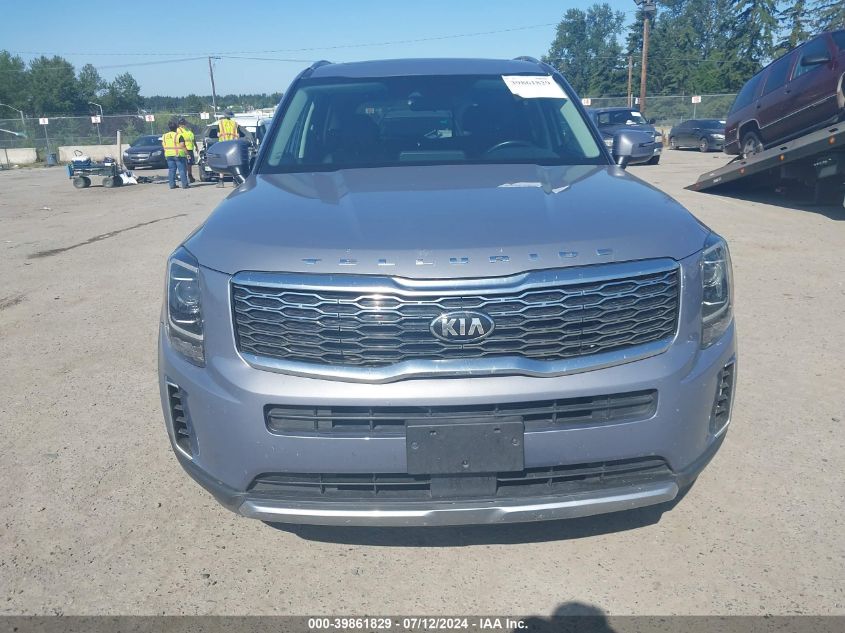 2021 Kia Telluride S VIN: 5XYP6DHC7MG160587 Lot: 39861829