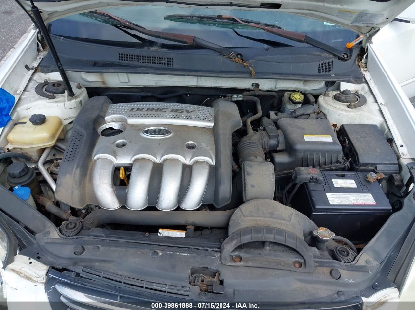 2006 Kia Optima Ex (New)/Lx (New) VIN: KNAGE123565044856 Lot: 39861888