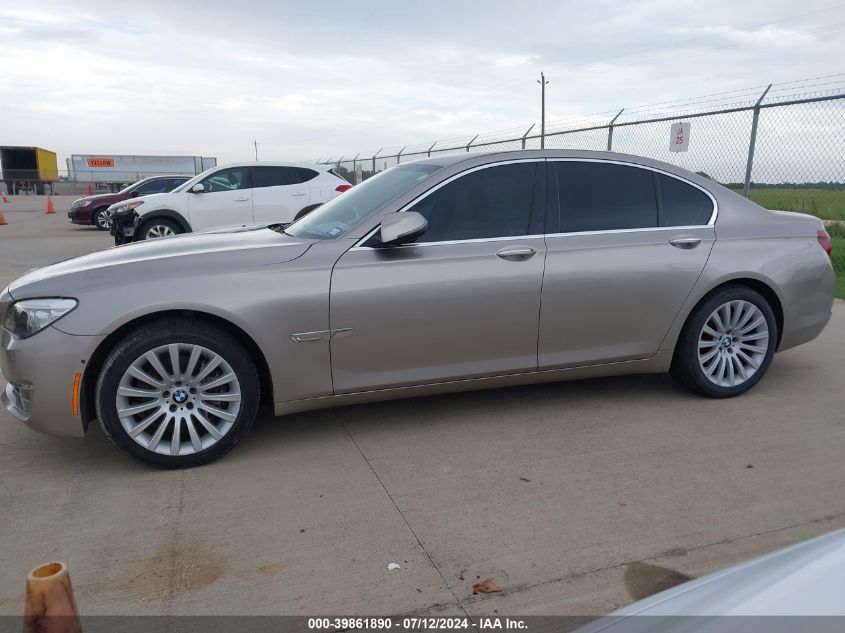 2013 BMW 740I VIN: WBAYA6C53DC994946 Lot: 39861890