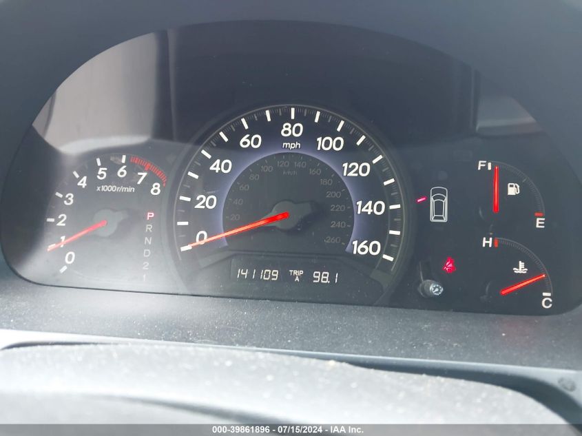 2010 Honda Odyssey Ex-L VIN: 5FNRL3H74AB002886 Lot: 39861896