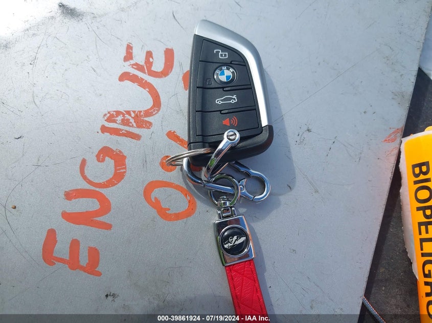 2019 BMW X5 XDRIVE40I VIN: 5UXCR6C57KLL06044