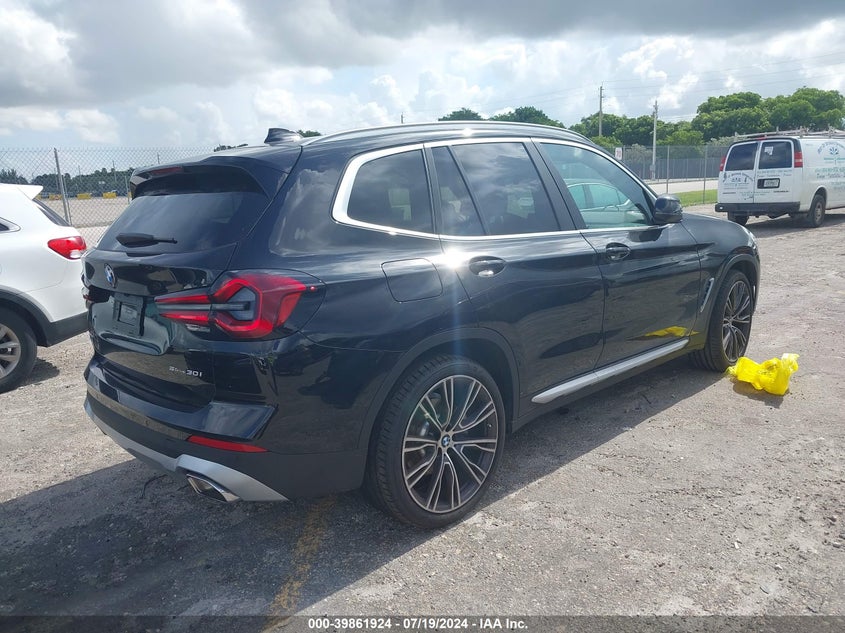 2024 BMW X3 2.0L I-4 DI, DOHC, V(VIN: 5UX43DP02R9W11046