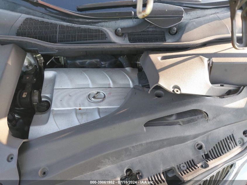 2010 Lexus Rx 350 350 VIN: 2T2BK1BAXAC018622 Lot: 39861952