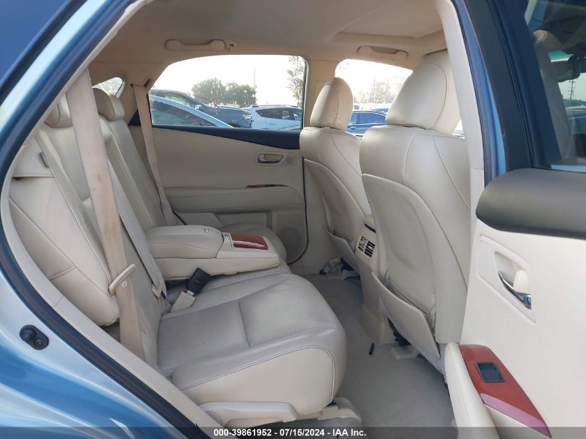 2010 Lexus Rx 350 350 VIN: 2T2BK1BAXAC018622 Lot: 39861952