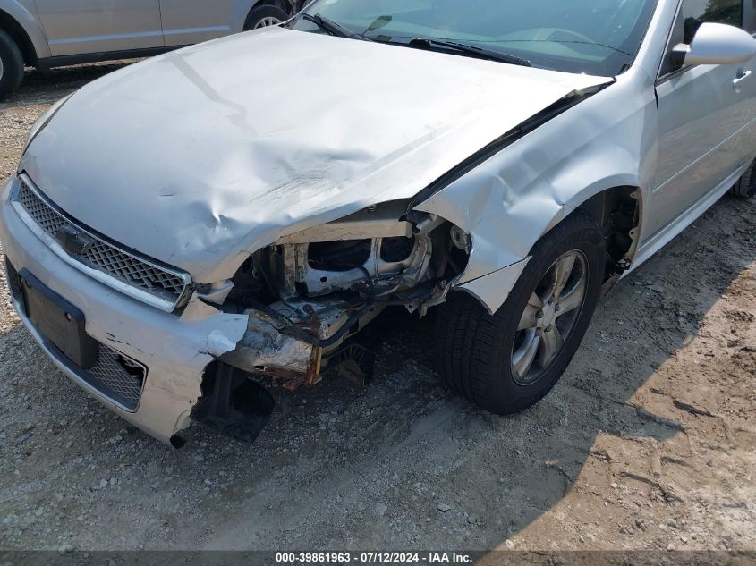 2012 Chevrolet Impala Ls VIN: 2G1WF5E35C1158263 Lot: 39861963