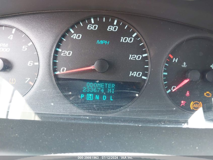 2012 Chevrolet Impala Ls VIN: 2G1WF5E35C1158263 Lot: 39861963