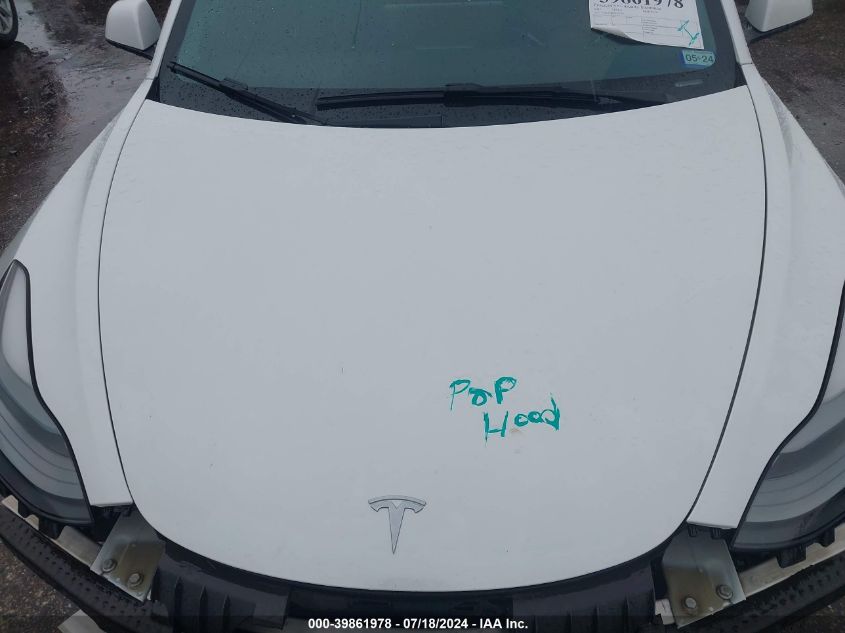 2022 Tesla Model 3 VIN: 5YJ3E1EB0NF227101 Lot: 39861978