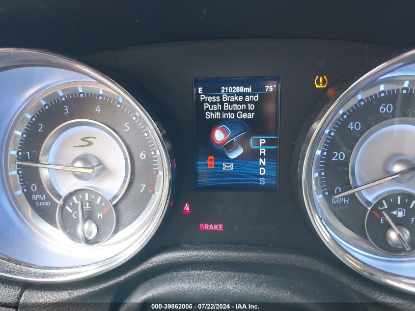 2013 Chrysler 300 300S VIN: 2C3CCAGG7DH544921 Lot: 39862005