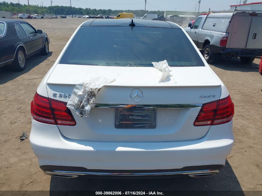 2014 Mercedes-Benz E 350 4Matic VIN: WDDHF8JB3EB001371 Lot: 39862006