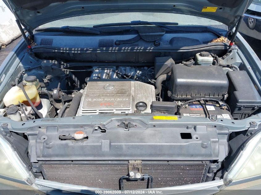 2002 Lexus Rx 300 VIN: JTJHF10U020282120 Lot: 39862009