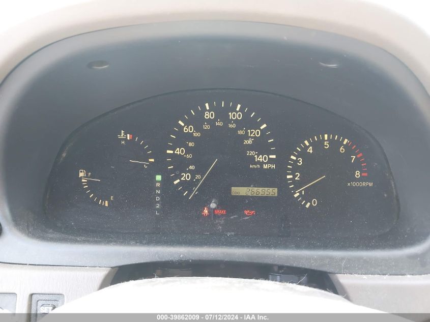 2002 Lexus Rx 300 VIN: JTJHF10U020282120 Lot: 39862009