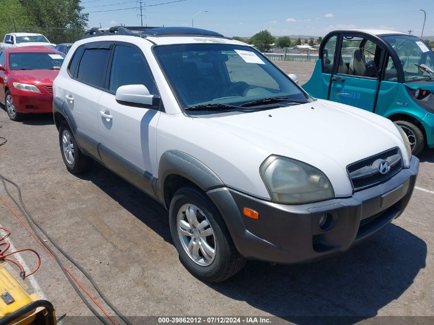 2006 Hyundai Tucson Gls/Limited VIN: KM8JN72D06U315814 Lot: 39862012