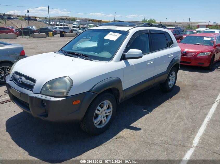 2006 Hyundai Tucson Gls/Limited VIN: KM8JN72D06U315814 Lot: 39862012