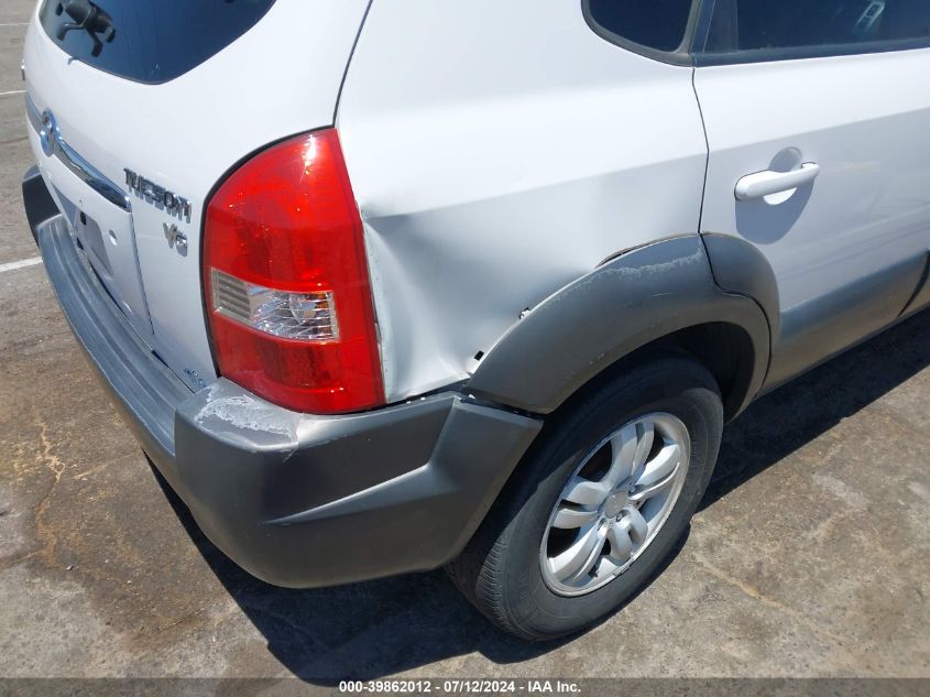 2006 Hyundai Tucson Gls/Limited VIN: KM8JN72D06U315814 Lot: 39862012