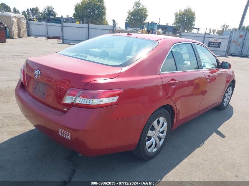 2010 Toyota Camry Le VIN: 4T4BF3EK5AR018234 Lot: 39862039