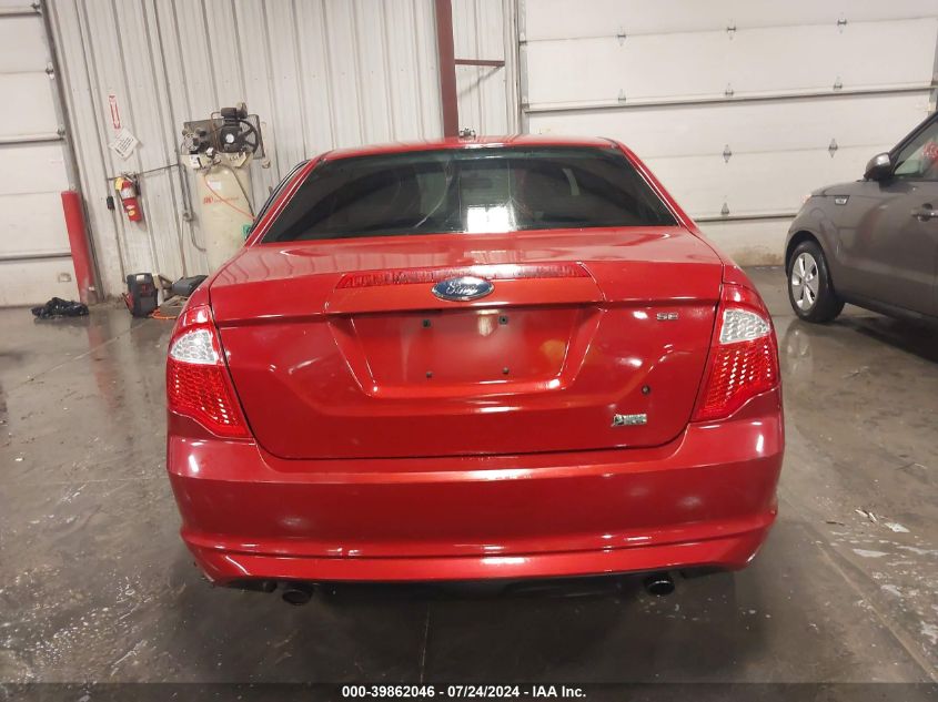 2010 Ford Fusion Se VIN: 3FAHP0HG8AR247189 Lot: 39862046