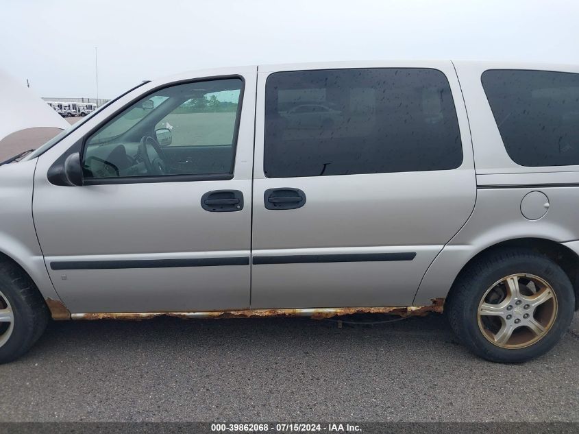 2008 Chevrolet Uplander Ls VIN: 1GNDV23188D136312 Lot: 39862068