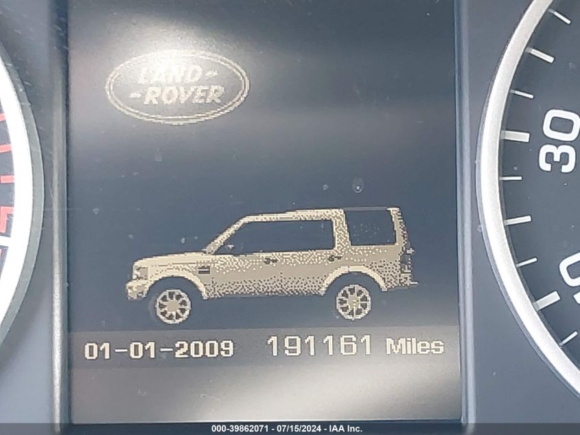 2011 Land Rover Lr4 VIN: SALAG2D44BA577421 Lot: 39862071