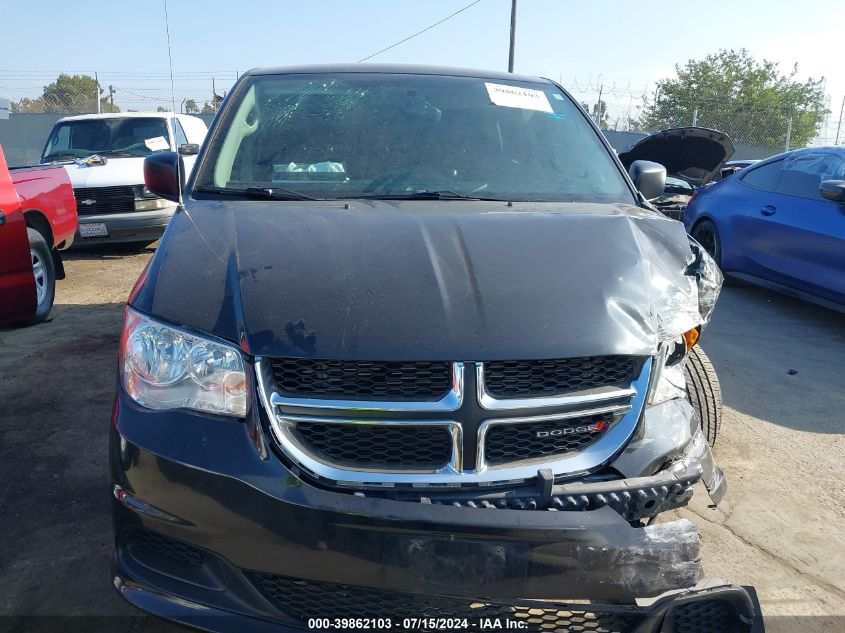 2018 Dodge Grand Caravan Se VIN: 2C4RDGBG5JR166018 Lot: 39862103