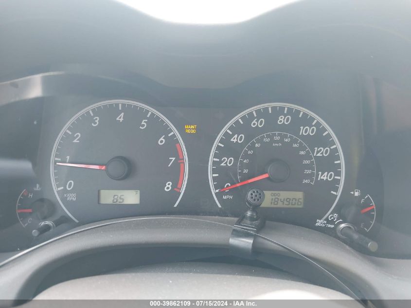 2010 Toyota Corolla Le VIN: 1NXBU4EE5AZ172989 Lot: 39862109