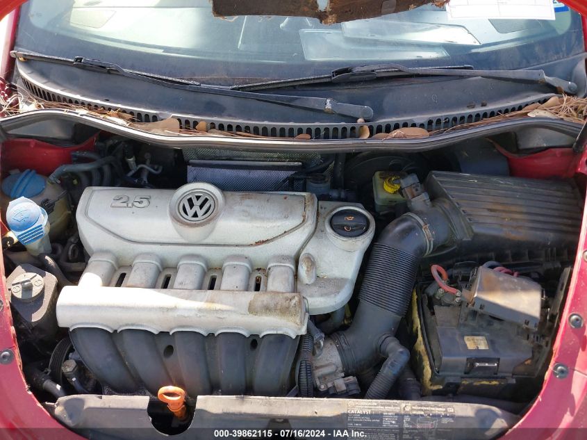 2006 Volkswagen New Beetle 2.5 VIN: 3VWRF31Y46M304222 Lot: 39862115