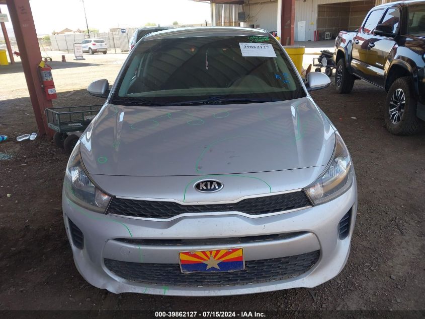 2020 Kia Rio Lx VIN: 3KPA24AD4LE335166 Lot: 39862127