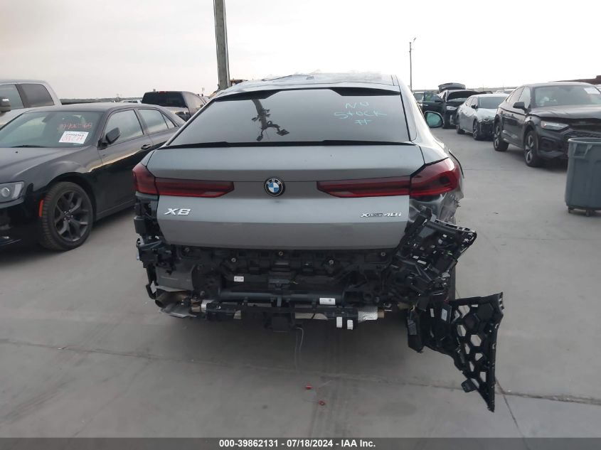 5UX33EX07R9V38502 2024 BMW X6 xDrive40I