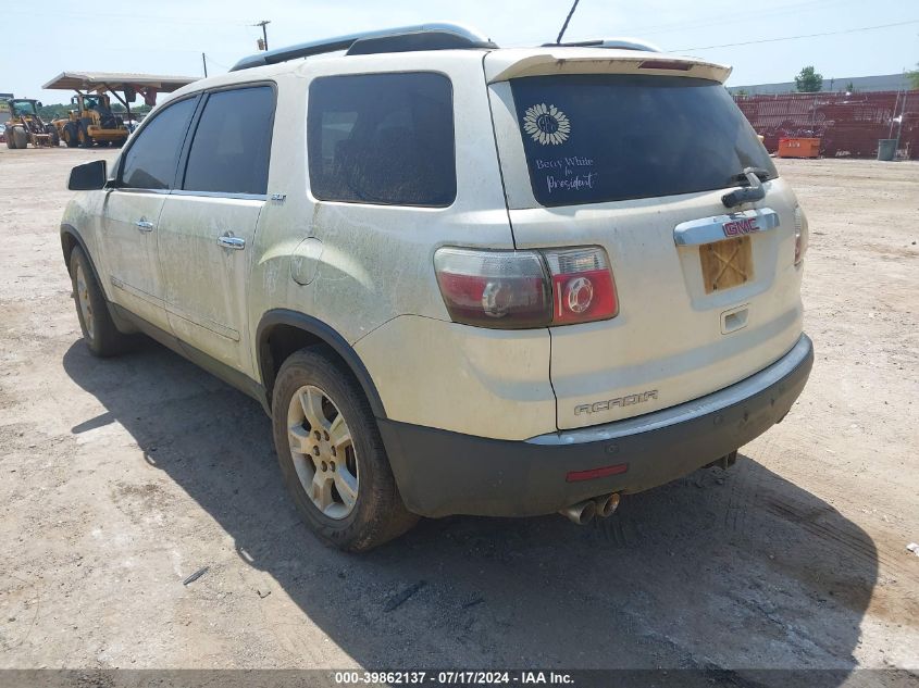 2008 GMC Acadia Slt-1 VIN: 1GKER23768J302354 Lot: 39862137