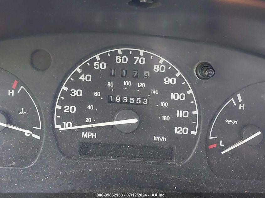 1998 Ford Ranger VIN: 1FTYR10C8WUC52587 Lot: 39862153