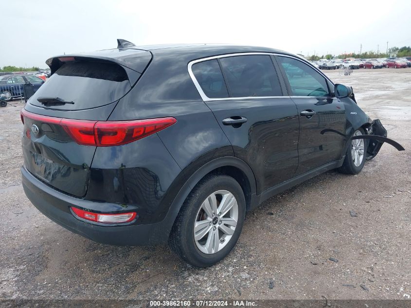 2018 Kia Sportage Lx VIN: KNDPMCAC8J7305798 Lot: 39862160