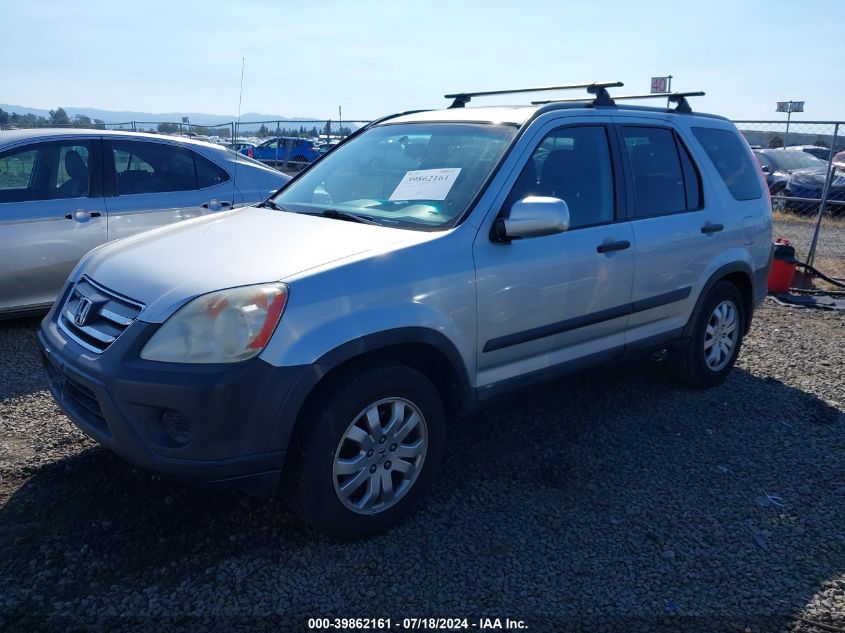 2005 Honda Cr-V Ex VIN: SHSRD77835U303923 Lot: 39862161