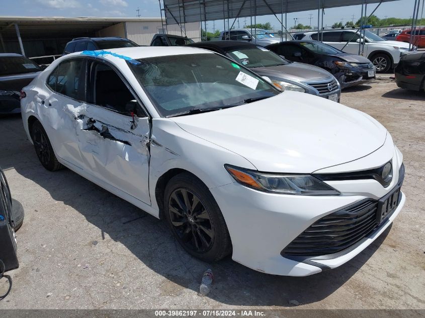 VIN 4T1B11HKXJU023535 2018 Toyota Camry, LE no.1