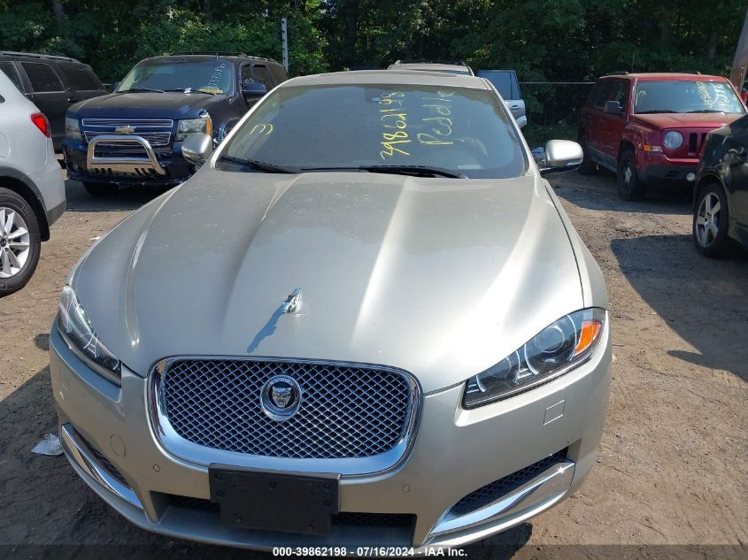 2013 Jaguar Xf V6 Sc VIN: SAJWJ0EF7D8S83753 Lot: 39862198
