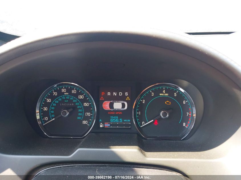 2013 Jaguar Xf V6 Sc VIN: SAJWJ0EF7D8S83753 Lot: 39862198