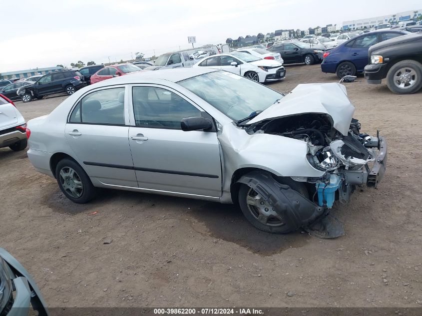 2003 Toyota Corolla Ce VIN: 1NXBR32E83Z104639 Lot: 39862200