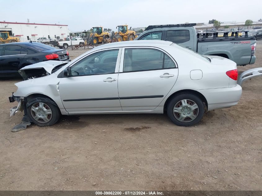 2003 Toyota Corolla Ce VIN: 1NXBR32E83Z104639 Lot: 39862200